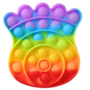 Fidget Silicone Relief Stress Push Bubble …